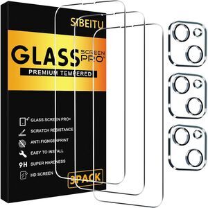 3 Pack Screen Protector for iPhone 14, Camera Lens Protector, 20H-164PH003